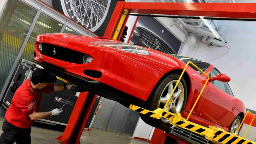 Maintenance Ferrari